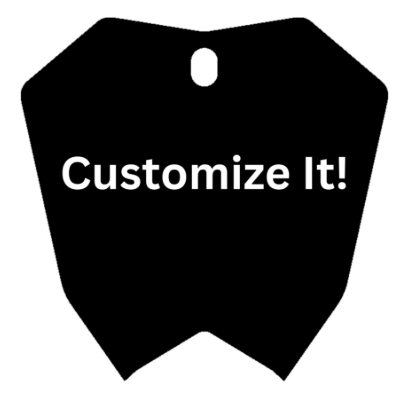 Etm rtr front plate decal